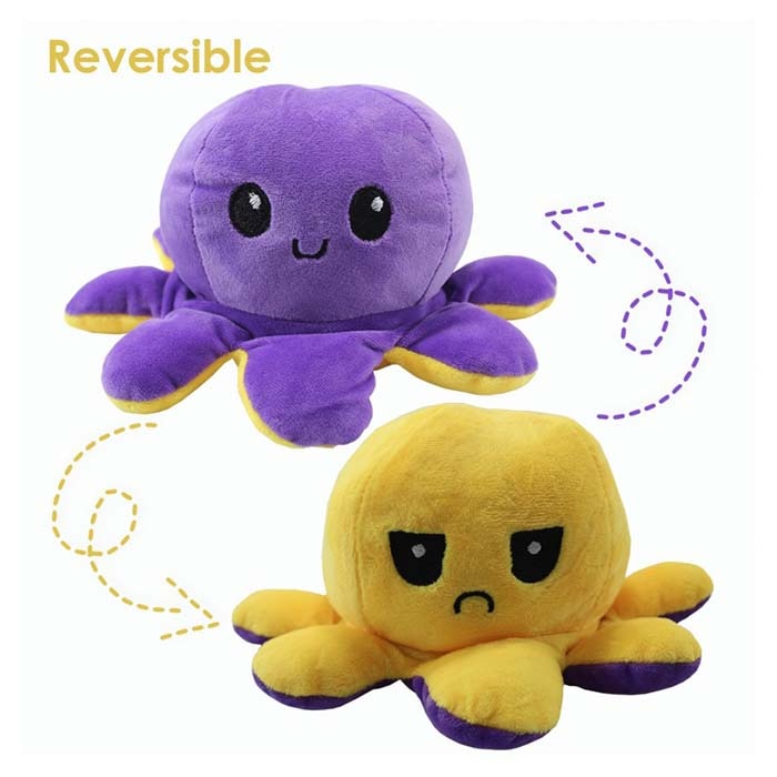 Muñecos de pulpo discount reversible