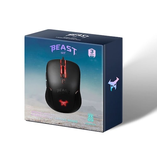 Mouse Gamer Abysmal Arsenal 4 Resolutions Stf Beast Negro