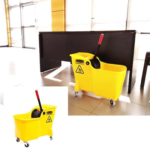 Cubeta Exprimidora para limpieza de 29.3 litros RUBBERMAID