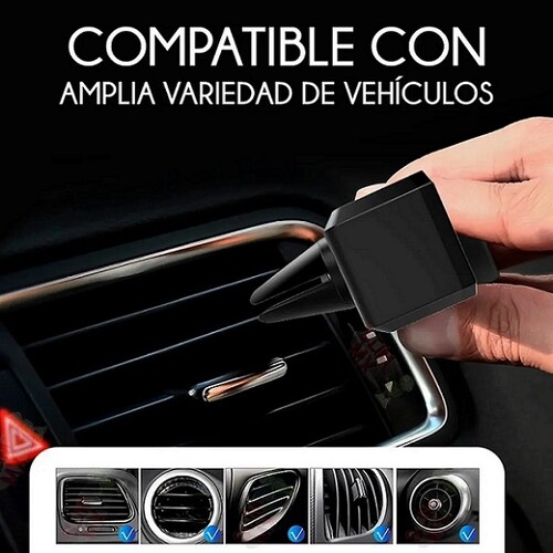 Soporte Holder Celular Auto Rejilla Aire Acondicionado Carro