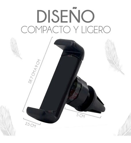 Soporte Holder Celular Auto Rejilla Aire Acondicionado Carro