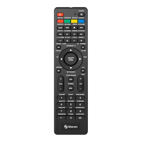 Control Remoto Universal Para Tv O Pantalla | Rm-1000 