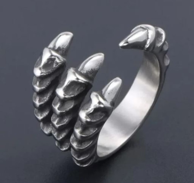 Anillo garra de discount dragon