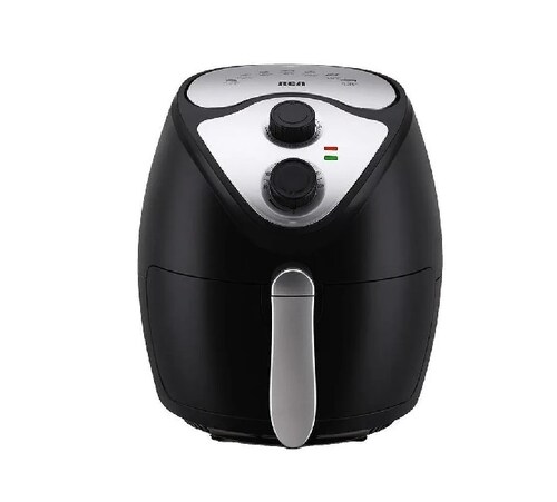 Freidora Eléctrica Sin Aceite RCA RC-105 2.6L Negra 120V