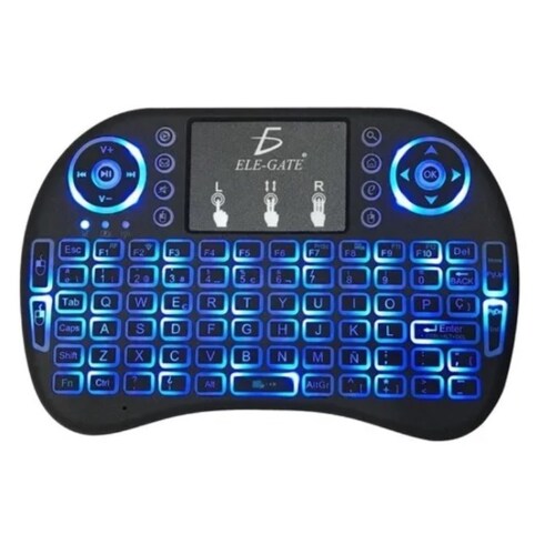 Mini Teclado Inalambrico Mouse Pad Usb Smartv Tvbox Xbox Pc 
