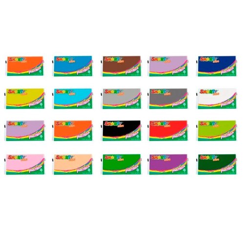 10 X Plastilina Marqueta 180 Gr Smarty Colores Surtidos Azar