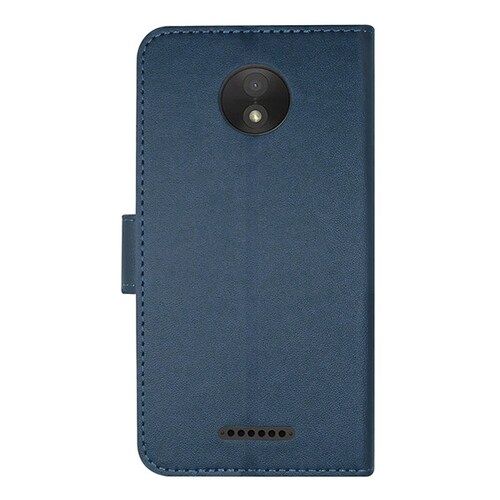 Funda Atti Premier Diary Tipo Cartera Para Motorola C Plus Color Azul