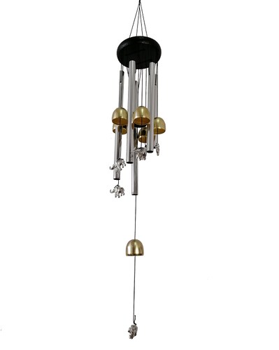 Windchime Movil Campana de Viento Feng Shui Campanitas Elefantes