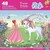 FLINK Rompecabezas Infantil Princesa con Unicornio mágico 48 Piezas