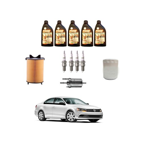 Kit Afinacion Vw Jetta A6 2.0 Aceite Sintetico