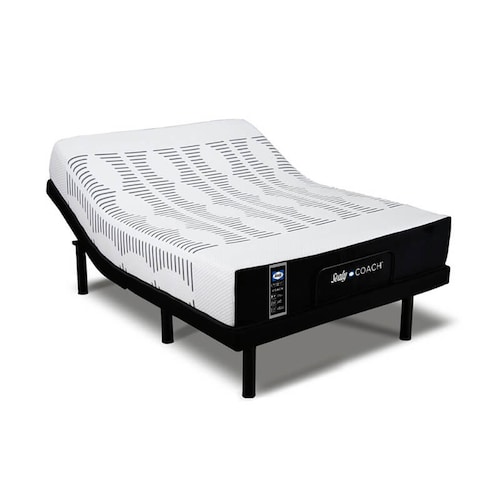 Colchón y Cama Eléctrica Sealy Coach Queen Size