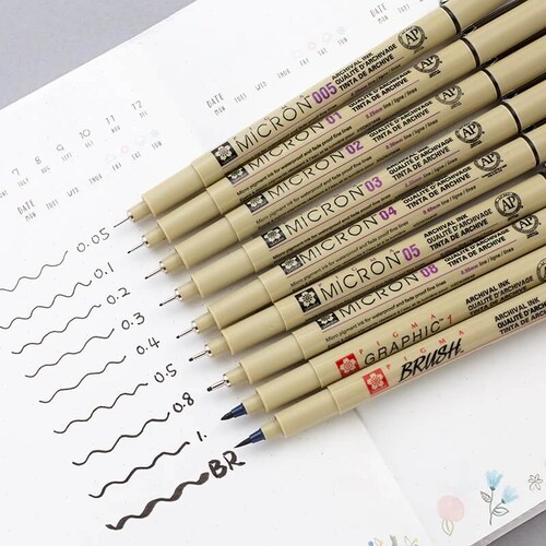 Juego Rotuladores Sakura Pluma Dibujo