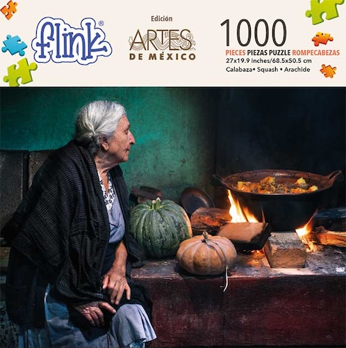 FLINK Rompecabezas Artes De México La Calabaza 1000 Piezas