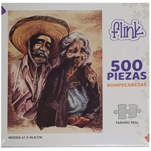 FLINK Rompecabezas Abuelitos mexicanos 500 Piezas