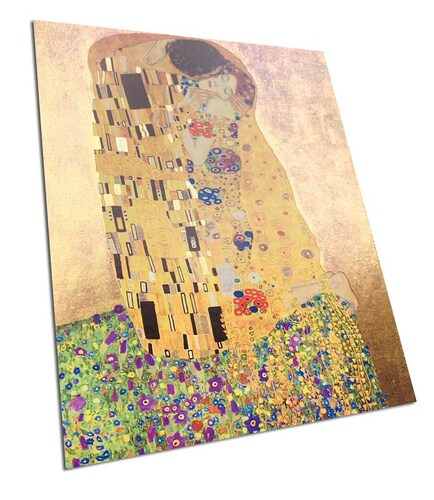 FLINK Rompecabezas Klimt, El Beso, Metalizado