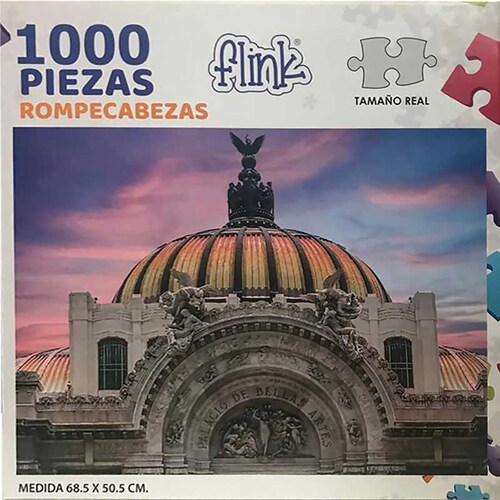 FLINK Rompecabezas Palacio de Bellas Artes Mexico 1000 piezas