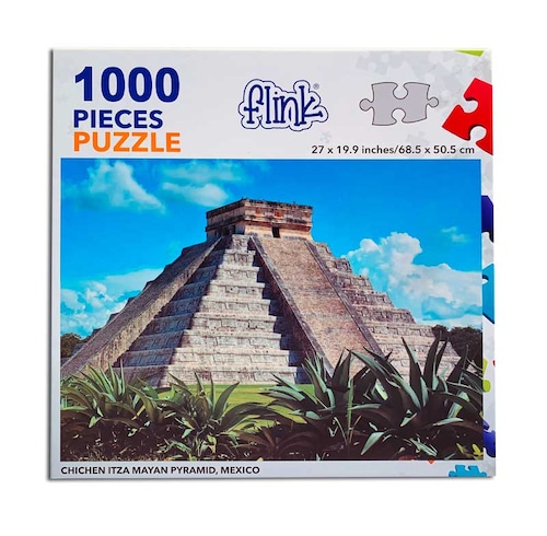 FLINK Rompecabezas Pirámide Maya de Chichen Itza, Yucatán, México