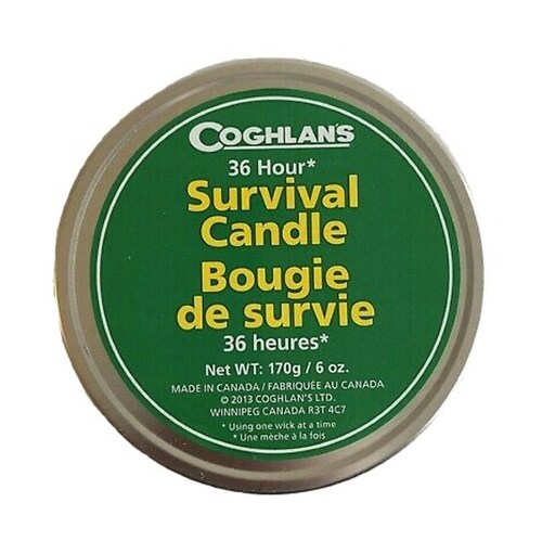 Vela Supervivencia Emergencia Coghlans M-9248 3 Mechas 36 Horas