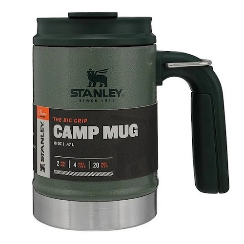 Stanley 16oz Classic Vac Camp Mug Green 01693-044