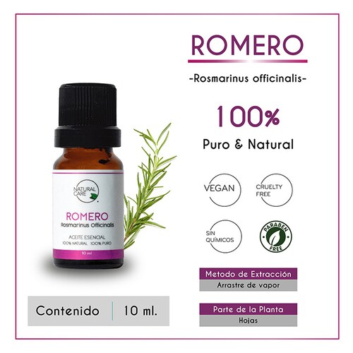 Aceite Esencial De Romero 100% Natural 100% Puro