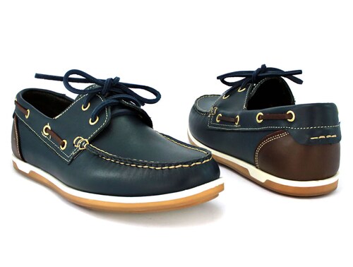 Top Sider Mocasin Marinero Caballero Comodos De Piel..