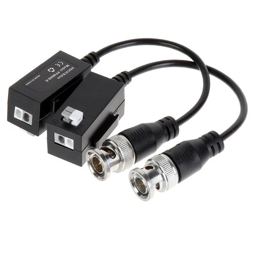 Par balum video transceptor balun dahua 1080p 2mpx seguridad utp PFM800-E