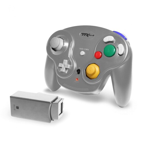 Control inalambrico para GameCube Wavedash Wireless Gris