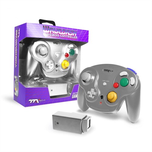 Control inalambrico para GameCube Wavedash Wireless Gris