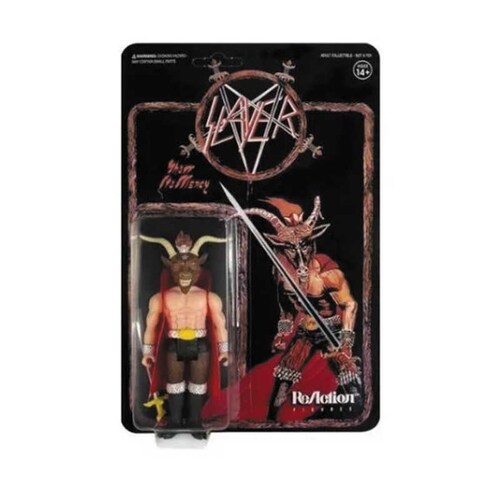 Figura Retro Slayer Show No Mercy Álbum Super 7