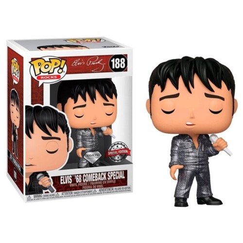 Funko Pop! Elvis '68 Comeback Special Diamond 