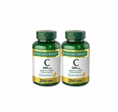 Vitamina C, 500mg, 2 pack. Soporte Inmune, NATURE´S BOUNTY