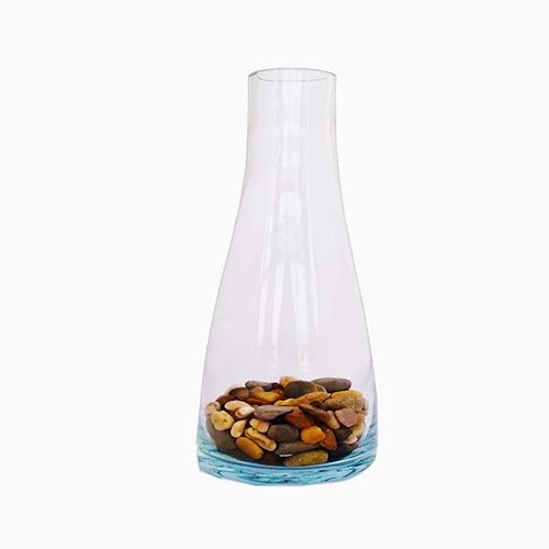 Florero botella circular Serazu de 33.5 cm. 