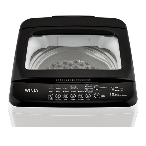 Lavadora Automática 10kg Daewoo DWF-TE161ABW1, color Blanco