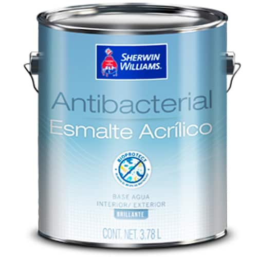 Galón de esmalte ANTIBACTERIAL BASE AGUA SHERWIN WILLIAMS