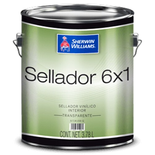 Galón de sellador vinílico TRANSPARENTE para SUPERFICIES NUEVAS 6x1 SHERWIN WILLIAMS