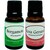 Bergamota y Rosa Geranio Aceite Esencial Natural 2 Frascos Difusor Krisamex