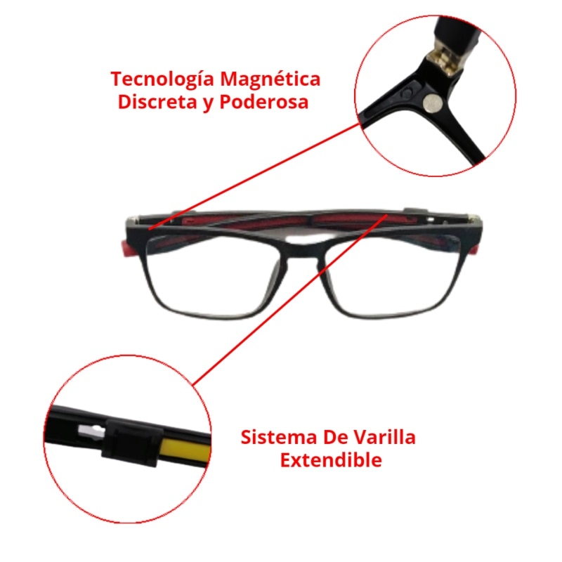 Gafas discount clip magnetico