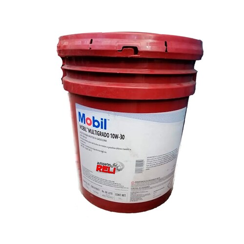 Aceite Mobil 10w30 Cubeta Motores A Gasolina
