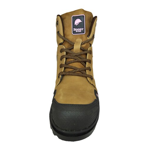 BOTAS DE TRABAJO PARA MUJER CON CASCO DE ACERO MARCA BOOST MOD.253