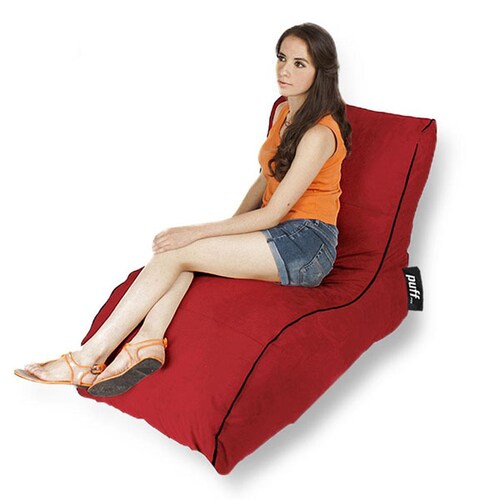 Sillón Puff Mx Acabado Gamuza Wave
