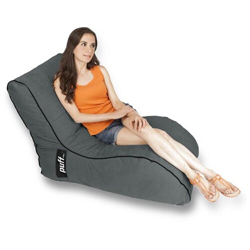 Sillón Puff Mx Acabado Gamuza Wave