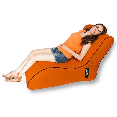 Sillón Puff Mx Acabado Gamuza Wave