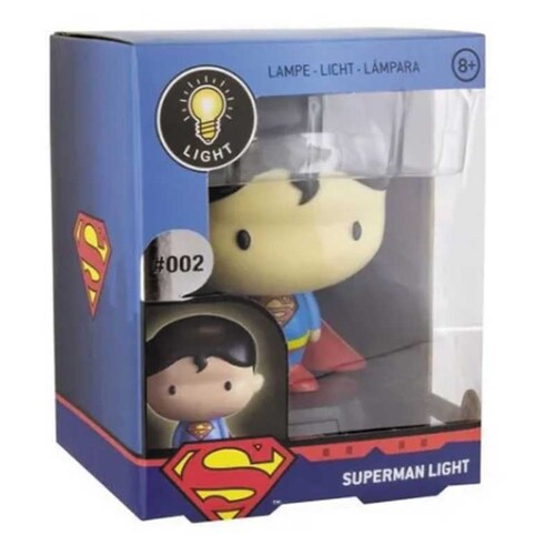 Mini Lampara Superman Dc Comics