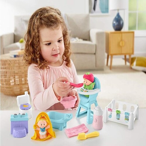 Fisher - Price Little People Cuidado De Bebés