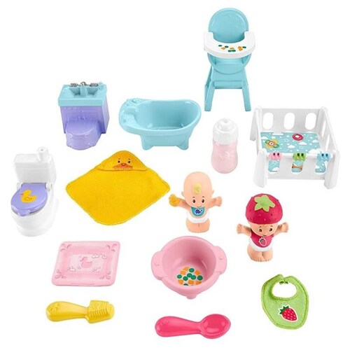 Fisher - Price Little People Cuidado De Bebés