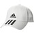 Gorra Adidas Unisex Baseball 3 Stripes Blanco FQ5411