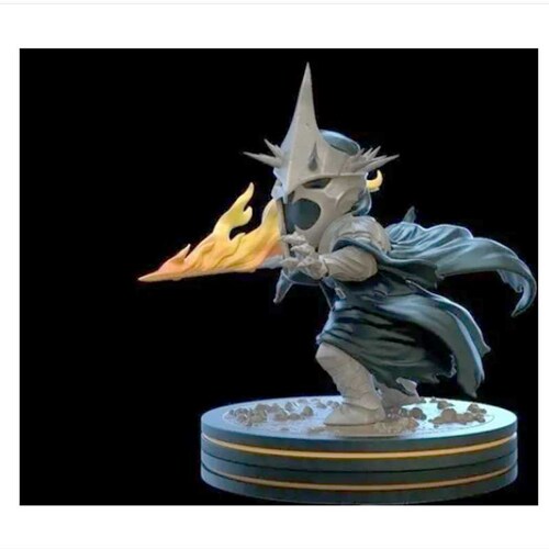 Figura Señor De Los Anillos Rey Brujo Qfig Witch King