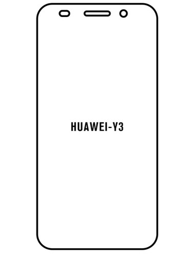 Jeco 99F Protector de Pantalla de Hidrogel Premium Para Huawei Y3 2017 Myanmar