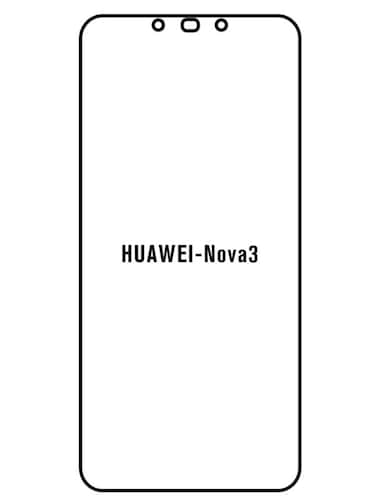 Jeco 99F Protector de Pantalla de Hidrogel Premium Para Huawei Nova 3