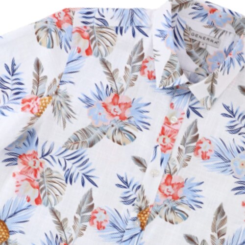 Camisa Manga Corta Floral Generra 118101